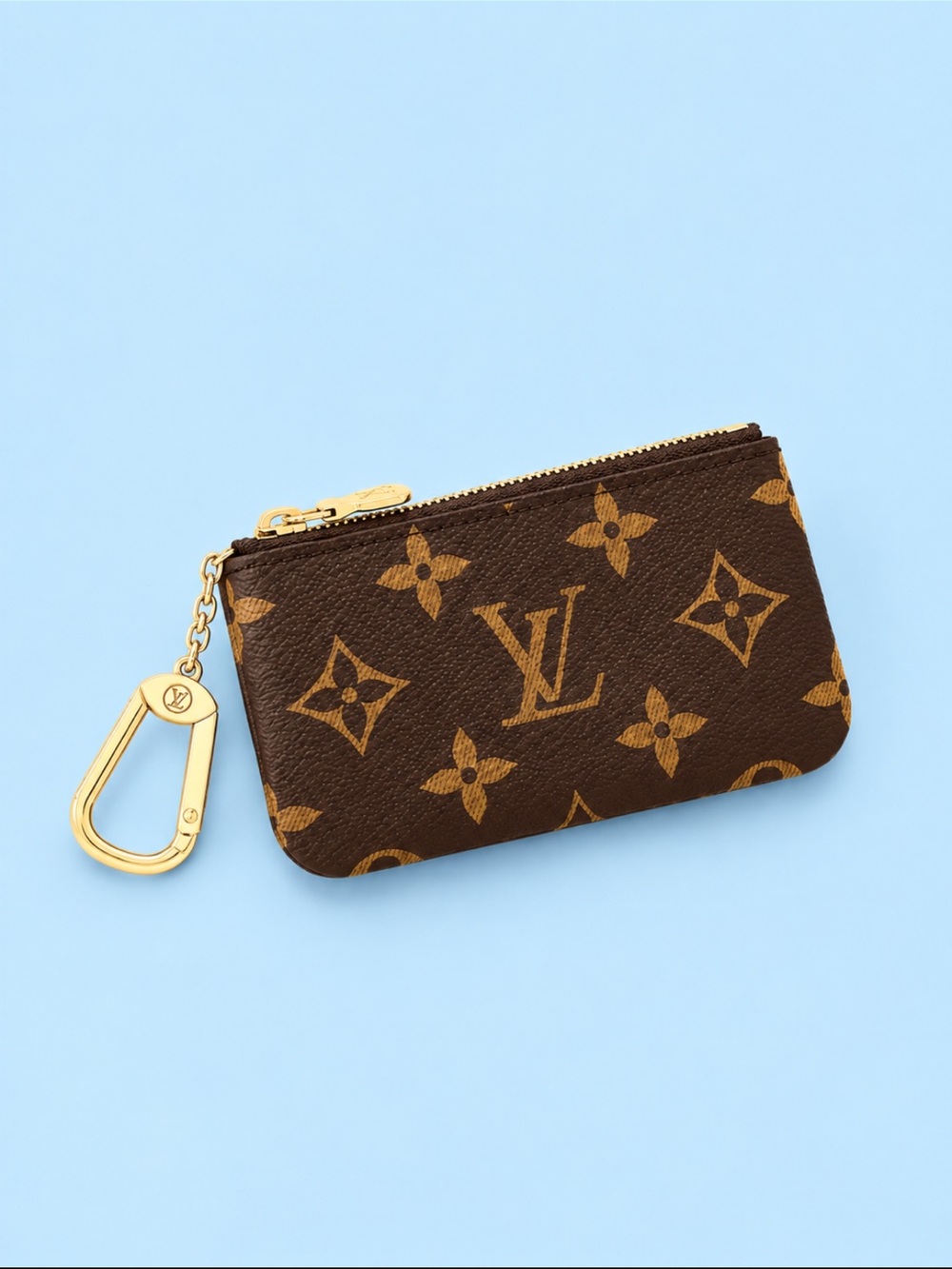 🔥 LOUIS VUITTON Monogram Canvas Key Pouch/Holder